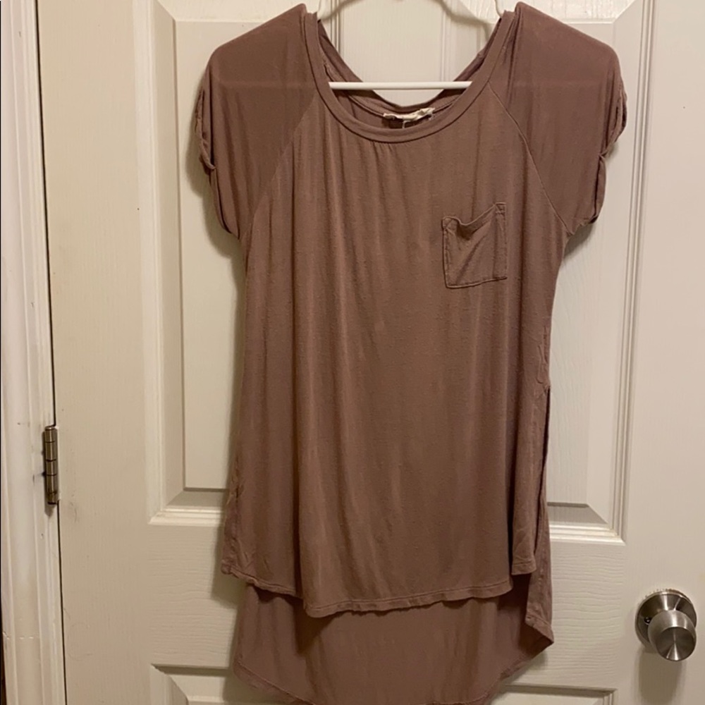 High/low shirt